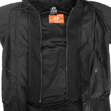 Bombers Moto Maxtex 300d Homme Harisson Maverick Noir CE - LE PRATIQUE DU MOTARD
