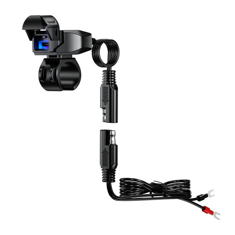 Chargeur USB - C Fast Charge 36W Étanche pour Moto et Scooter - LE PRATIQUE DU MOTARD