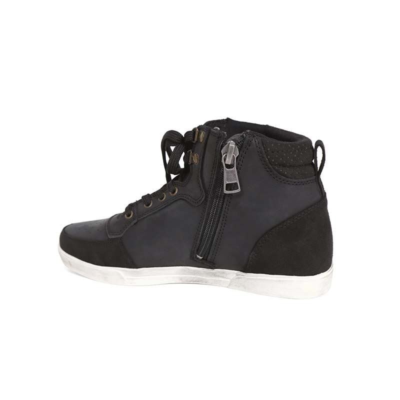 Basket Moto Homme Harisson Apache Noir — Cuir CE - LE PRATIQUE DU MOTARD