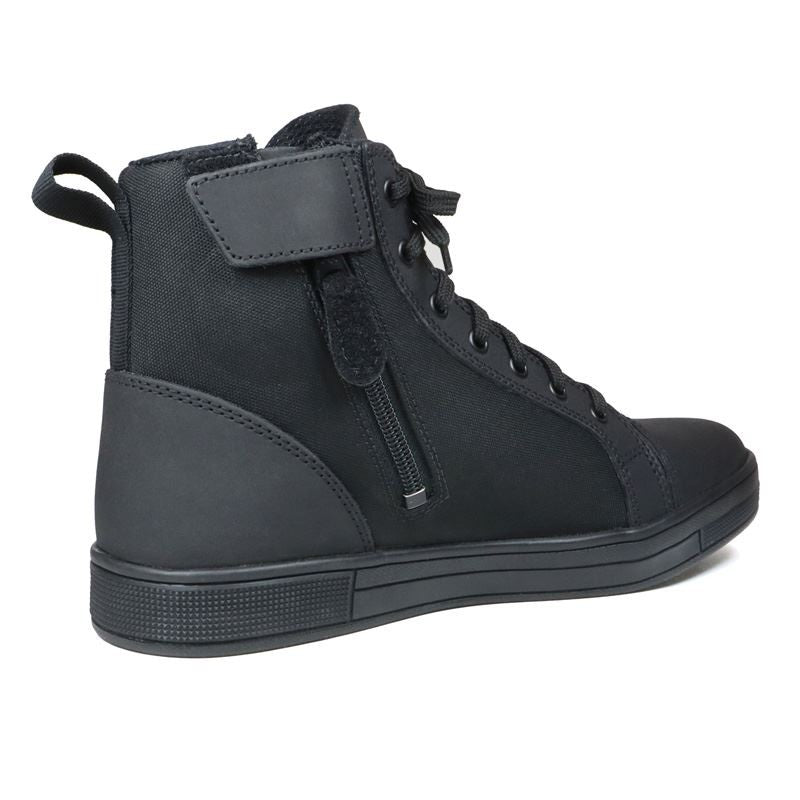 Chaussure Moto Homme Harisson Curtis Full Black — Canvas CE - LE PRATIQUE DU MOTARD