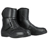 Bottes Moto Homme Oxford Delta 2.0 Short — Cuir Imperméable Dry2Dry™, Noir