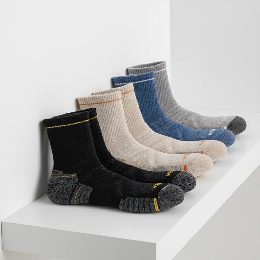 Chaussettes en Laine de Mérinos – TREKRIDER™ - LE PRATIQUE DU MOTARD