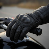 Gants Moto Hiver en Cuir Pleine Fleur – ROADMASTER™ (Homologué) - LE PRATIQUE DU MOTARD