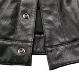 Gilet cuir biker Harley Davidson - SOA