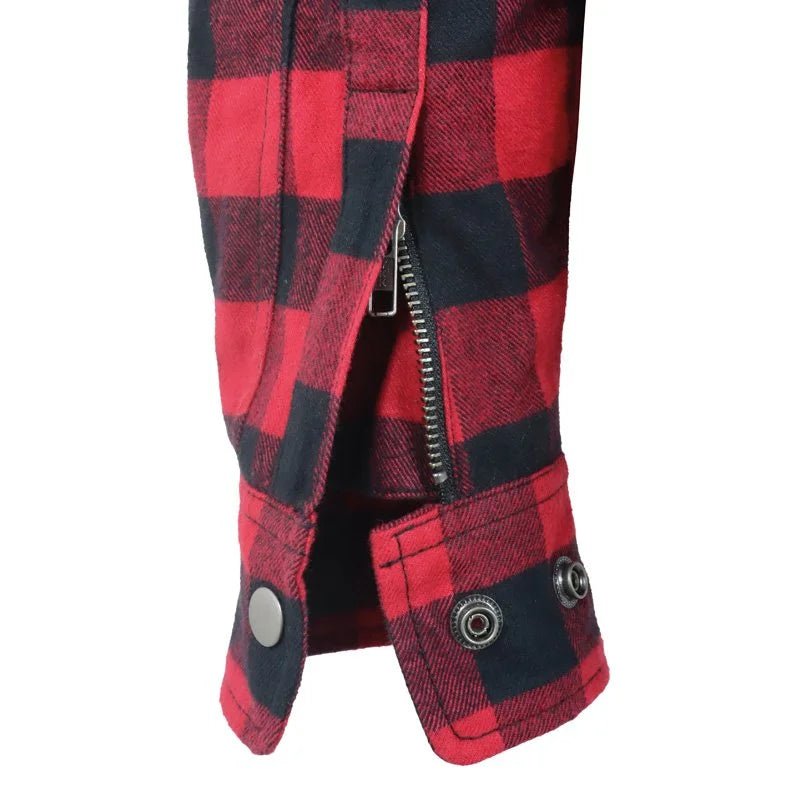 Sur - chemise moto femme style canadienne | RANGER LADY | CE - Niveau A - LE PRATIQUE DU MOTARD