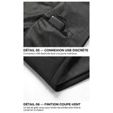 Motorcycle Heated Vest - 8 zones