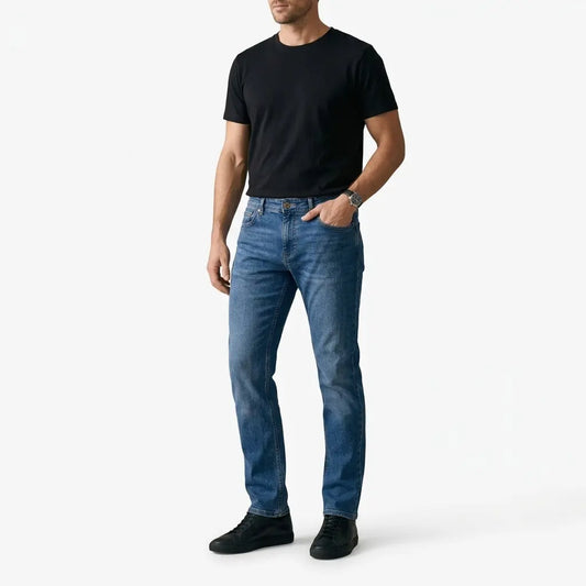Jean Moto Homme Homologué AA — Coques Genoux et Hanches Incluses