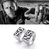 Bagues Sons Of Anarchy -Jax - LE PRATIQUE DU MOTARD