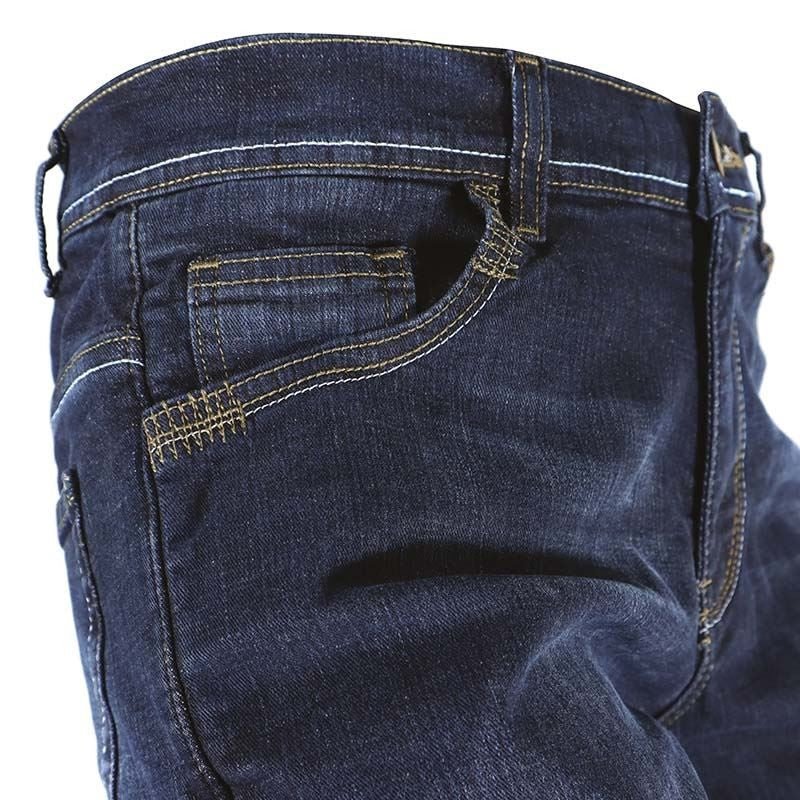Jean Moto Homme Harisson Clyde Indigo — Aramide CE - LE PRATIQUE DU MOTARD