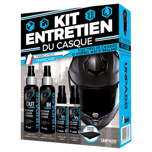 Kit entretien casque - LE PRATIQUE DU MOTARD