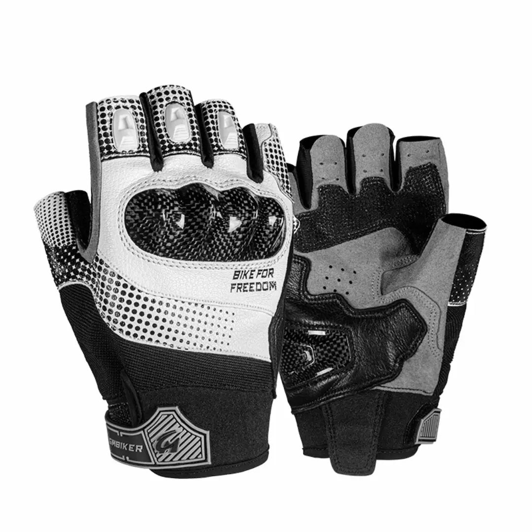 Gants Moto Mitaine Gmbiker | Coque Carbone 3D & Grip Pro - LE PRATIQUE DU MOTARD
