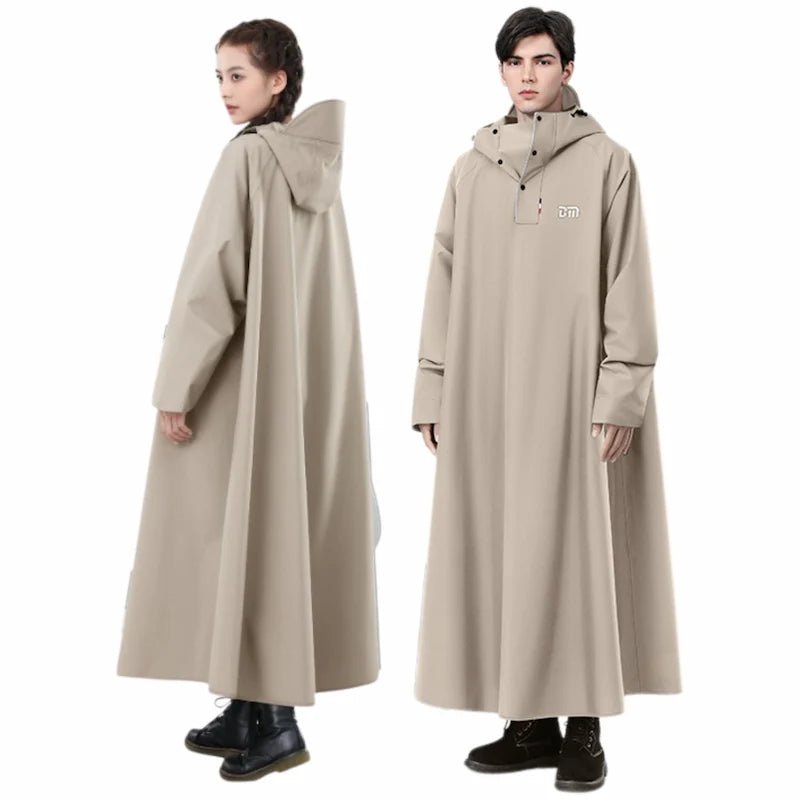 BASTION™ – Poncho Pluie Intégral & Haute Protection 10.000mm (Moto/Scooter) - LE PRATIQUE DU MOTARD