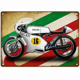 DUCATI metal decorative plate