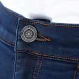 Pantalon Moto Femme Taille Haute Kevlar et Genouillères CE2 | JEGGINGS Indigo SKADI™
