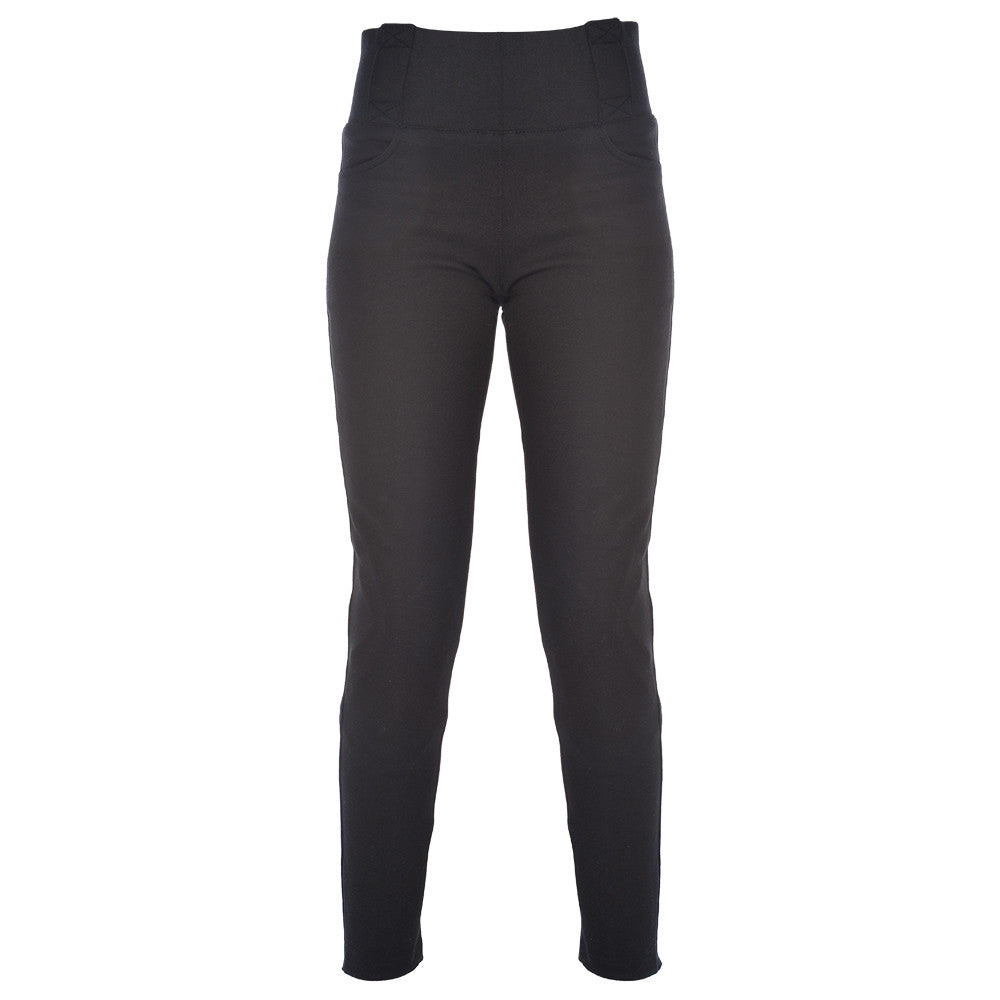 Legging Moto Femme Oxford Super Leggings Noir — Vue Dos