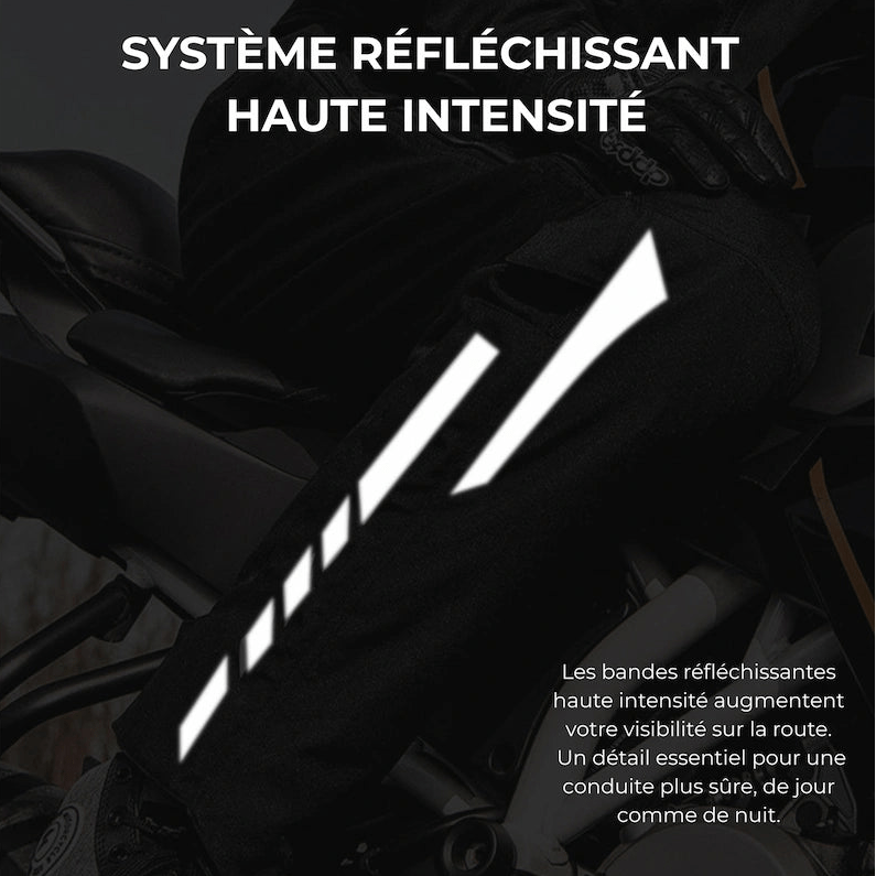 Surpantalon Moto Hiver Homme - Protection Niveau 2 | ICEPRO™ BSDP - LE PRATIQUE DU MOTARD