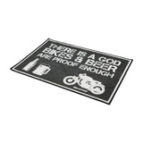Tapis de Garage Moto Oxford Bikes and Beer | 90x60cm