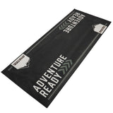 Tapis environnemental moto Adventure Gris 190x80cm pour garage, atelier et paddock