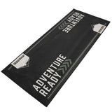 Tapis environnemental moto Adventure Gris 190x80cm pour garage, atelier et paddock