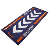 Tapis Moto Orange Series 7 | Homologué FIM | 190x80cm | LPM