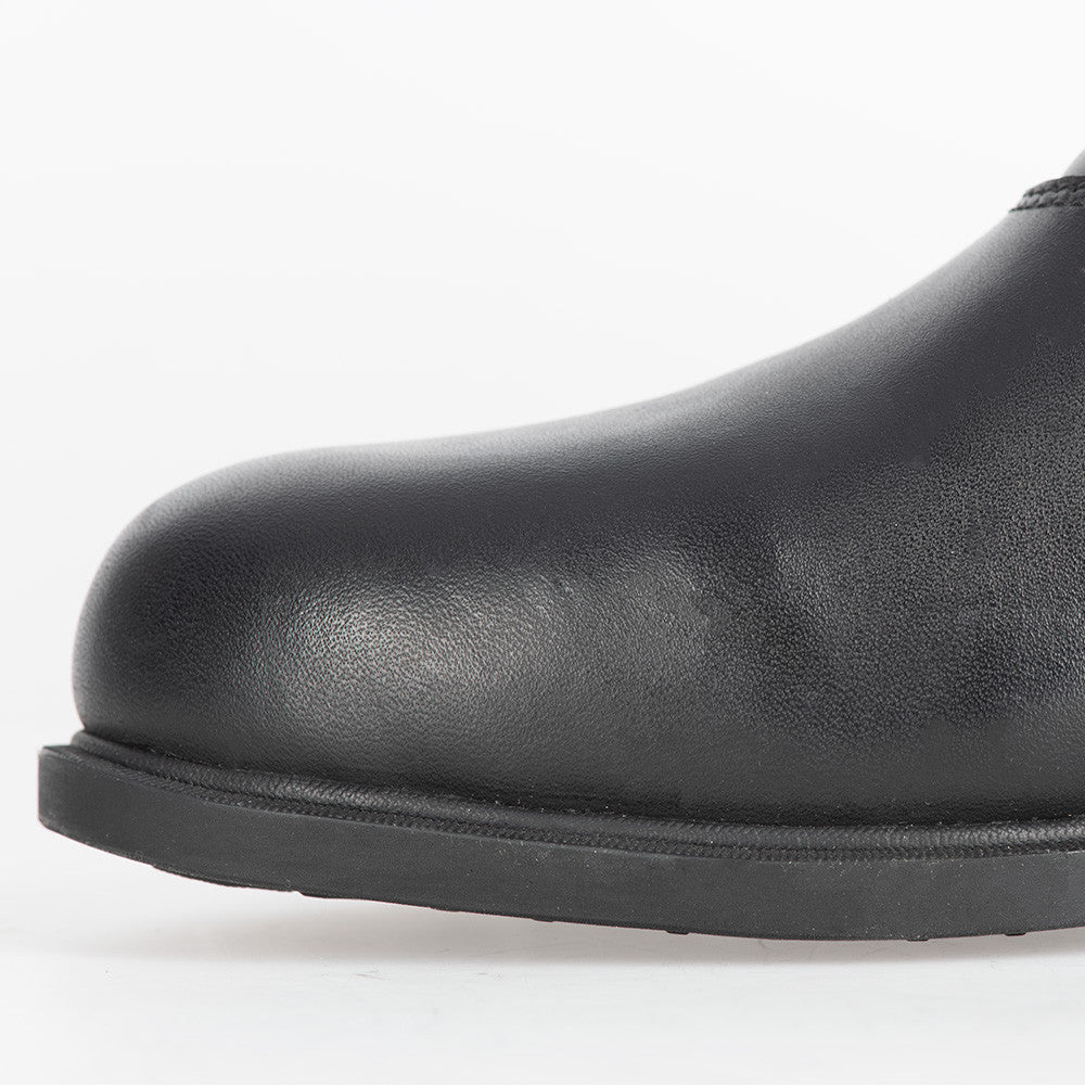 Bottes Moto Femme Oxford Valentina — Cuir Imperméable CE, Noir