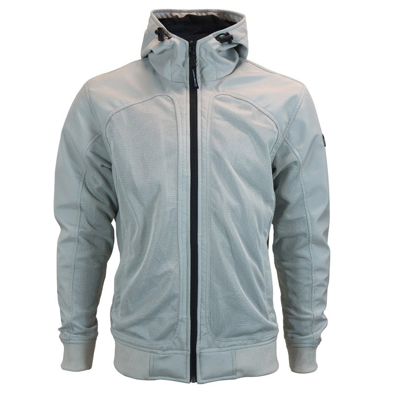 Veste Moto Mesh Ventilé Homme Harisson Carter Grise CE - LE PRATIQUE DU MOTARD
