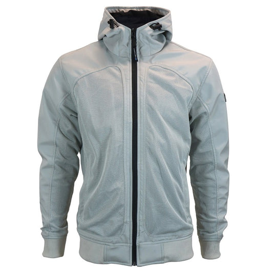 Veste Moto Mesh Ventilé Homme Harisson Carter Grise CE - LE PRATIQUE DU MOTARD