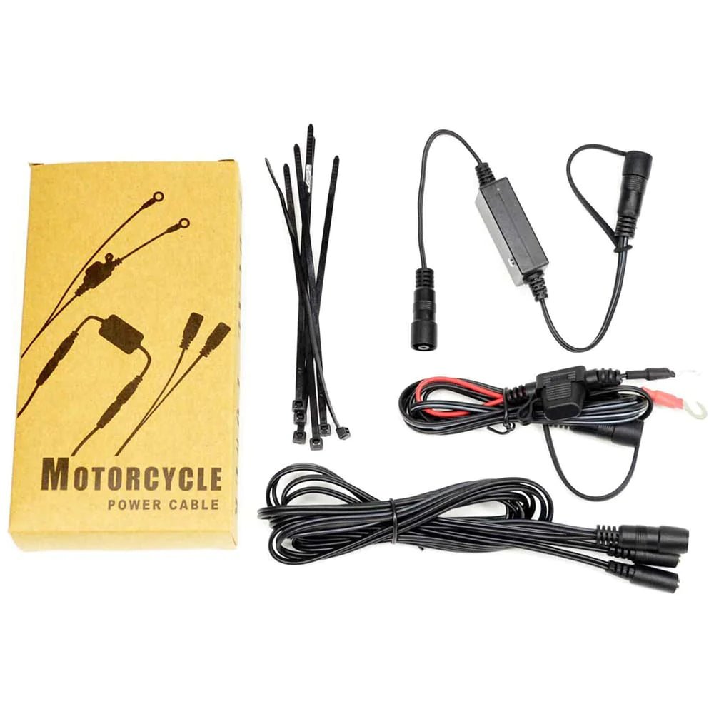 Gant chauffant sur batterie moto - Kit Alimentation 12V - LE PRATIQUE DU MOTARD