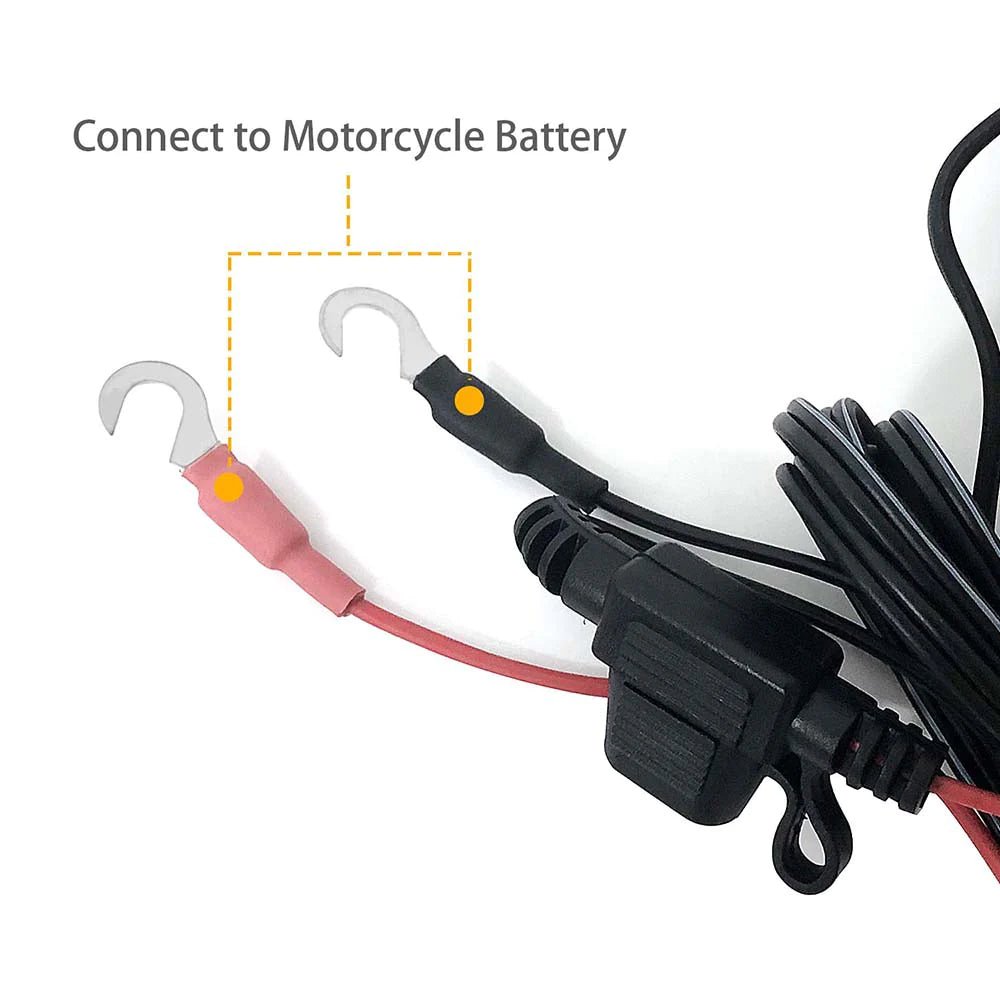 Gant chauffant sur batterie moto - Kit Alimentation 12V - LE PRATIQUE DU MOTARD