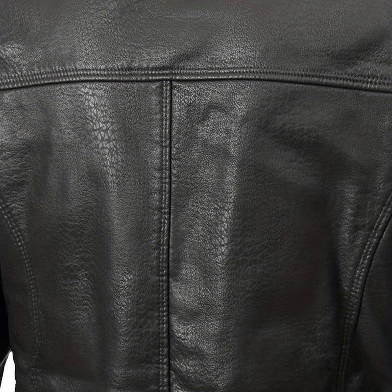 Manteau homme col fourrure- Noir - LE PRATIQUE DU MOTARD