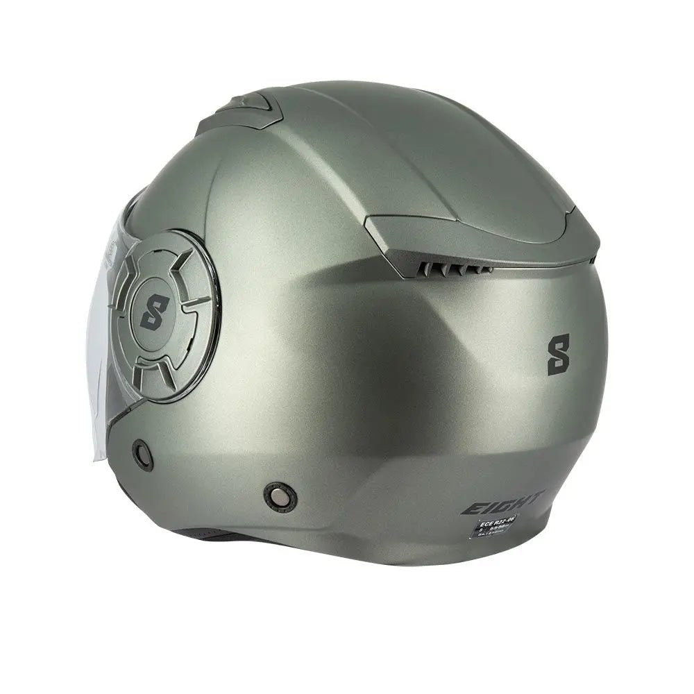 Casque Jet Gris Titanium - S749 Twister - LE PRATIQUE DU MOTARD
