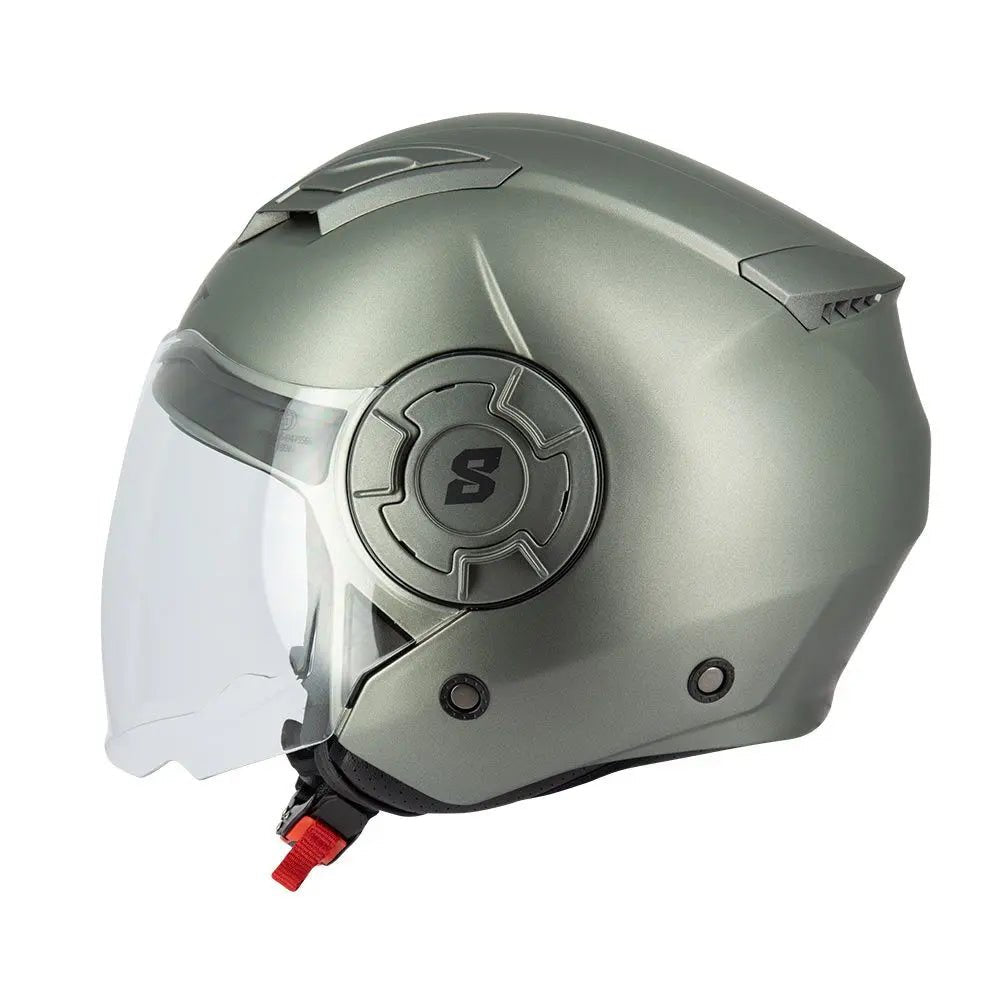 Casque Jet Gris Titanium - S749 Twister - LE PRATIQUE DU MOTARD
