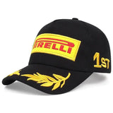 Casquette Pirelli Noir - LE PRATIQUE DU MOTARD