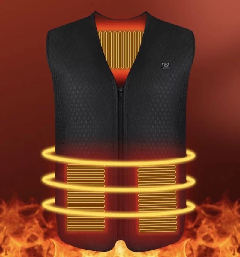 Gilet chauffant moto - UrbanHeat™ - LE PRATIQUE DU MOTARD