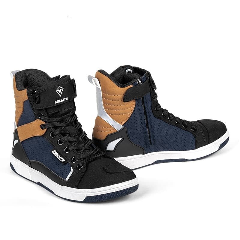 Basket moto homme marron - LE PRATIQUE DU MOTARD