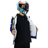 Veste Yamaha bleu - LE PRATIQUE DU MOTARD