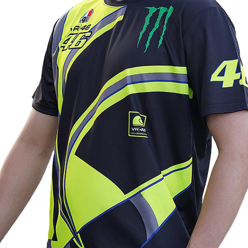 T-shirt moto Valentino Rossi "VR46" -MOnster - LE PRATIQUE DU MOTARD