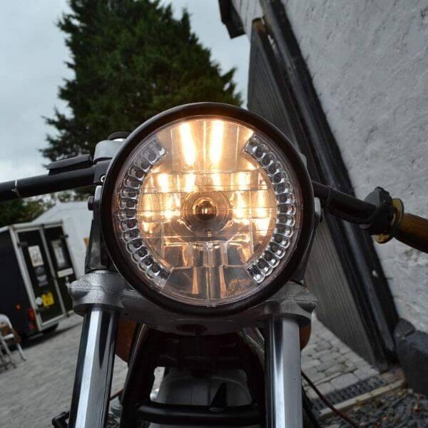 phare led moto avec clignotant intégré - LE PRATIQUE DU MOTARD