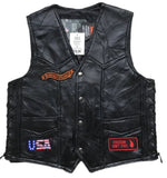 Veste sans manche USA - LE PRATIQUE DU MOTARD
