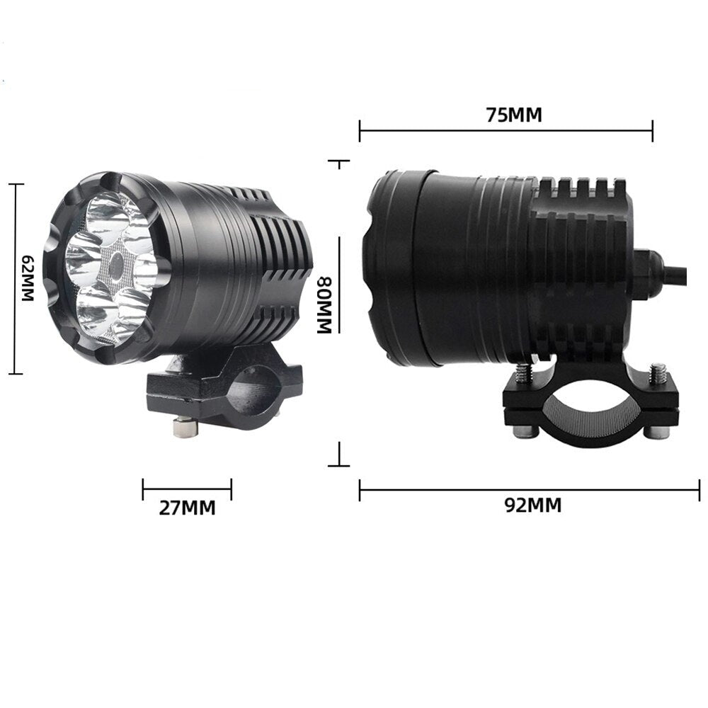 Feux additionnels led moto stroboscope - LE PRATIQUE DU MOTARD