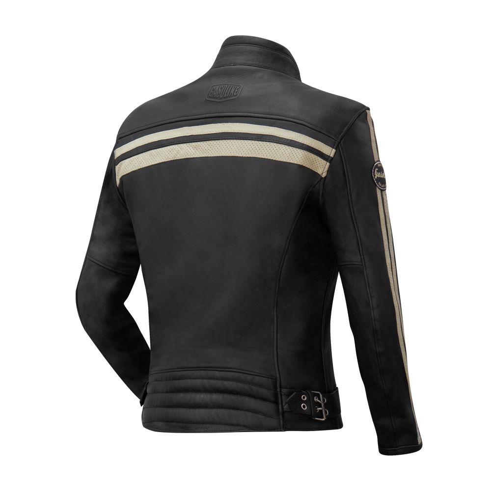 Blouson Cuir Moto Femme vintage - LE PRATIQUE DU MOTARD