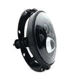 Anneau de fixation pour phare 7" compatible avec Harley - Noir Le Pratique du Motard