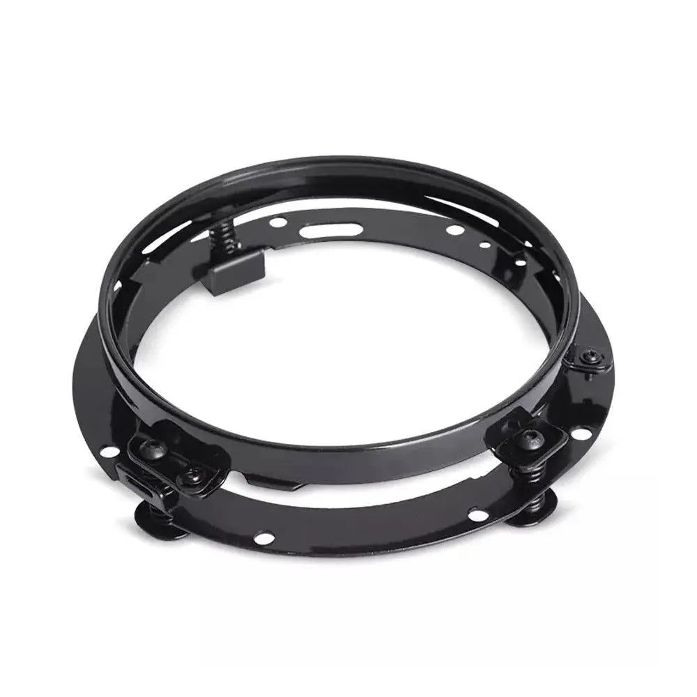 Anneau de fixation pour phare 7" compatible avec Harley - Noir Le Pratique du Motard