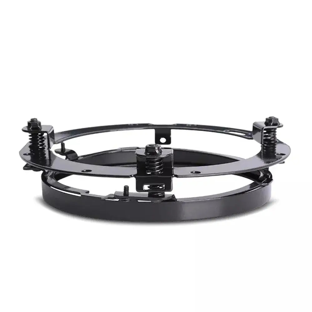 Anneau de fixation pour phare 7" compatible avec Harley - Noir Le Pratique du Motard