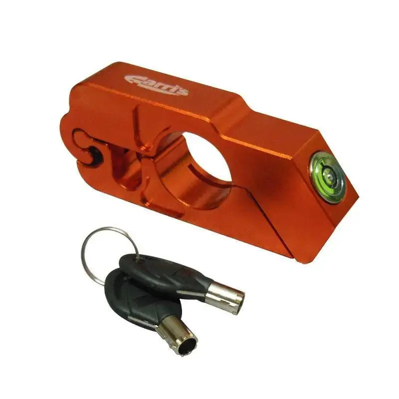 Antivol moto par Verrouillage du système de frein - Le Pratique du Motard