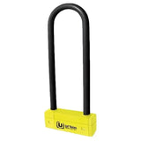 Antivol moto U - UR85 - ø18 - 85*300 Homologation SRA Noir & Jaune - Le Pratique du Motard