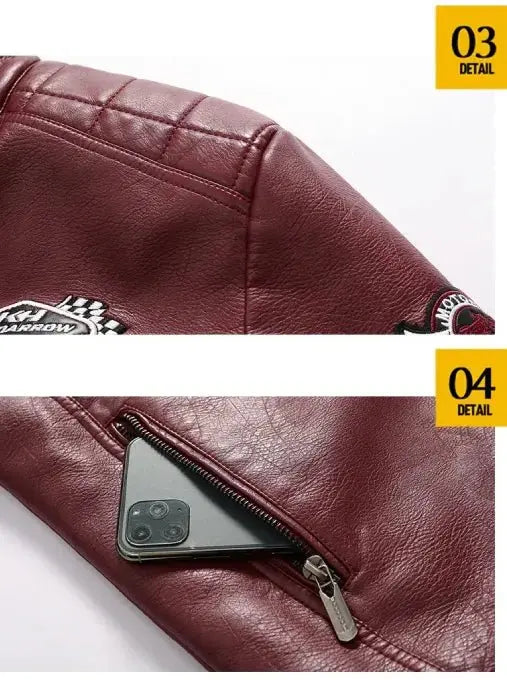 Blouson cuir homme vintage - Cafe Racer Le Pratique du Motard