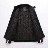 Blouson cuir rouge homme vintage Le Pratique du Motard