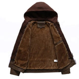 Blouson en cuir homme avec capuche - KINGS Le Pratique du Motard