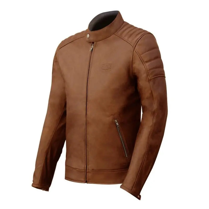 Blouson moto Cuir homme -Gt Trophy Cognac - Le Pratique du Motard